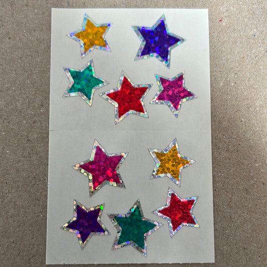 Mrs. Grossman’s Stickers Stars Glittering 1/2 Sheet