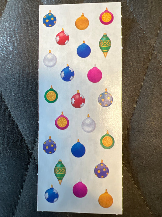 Creative Memories Stickers Sprinkle Ornaments Christmas new