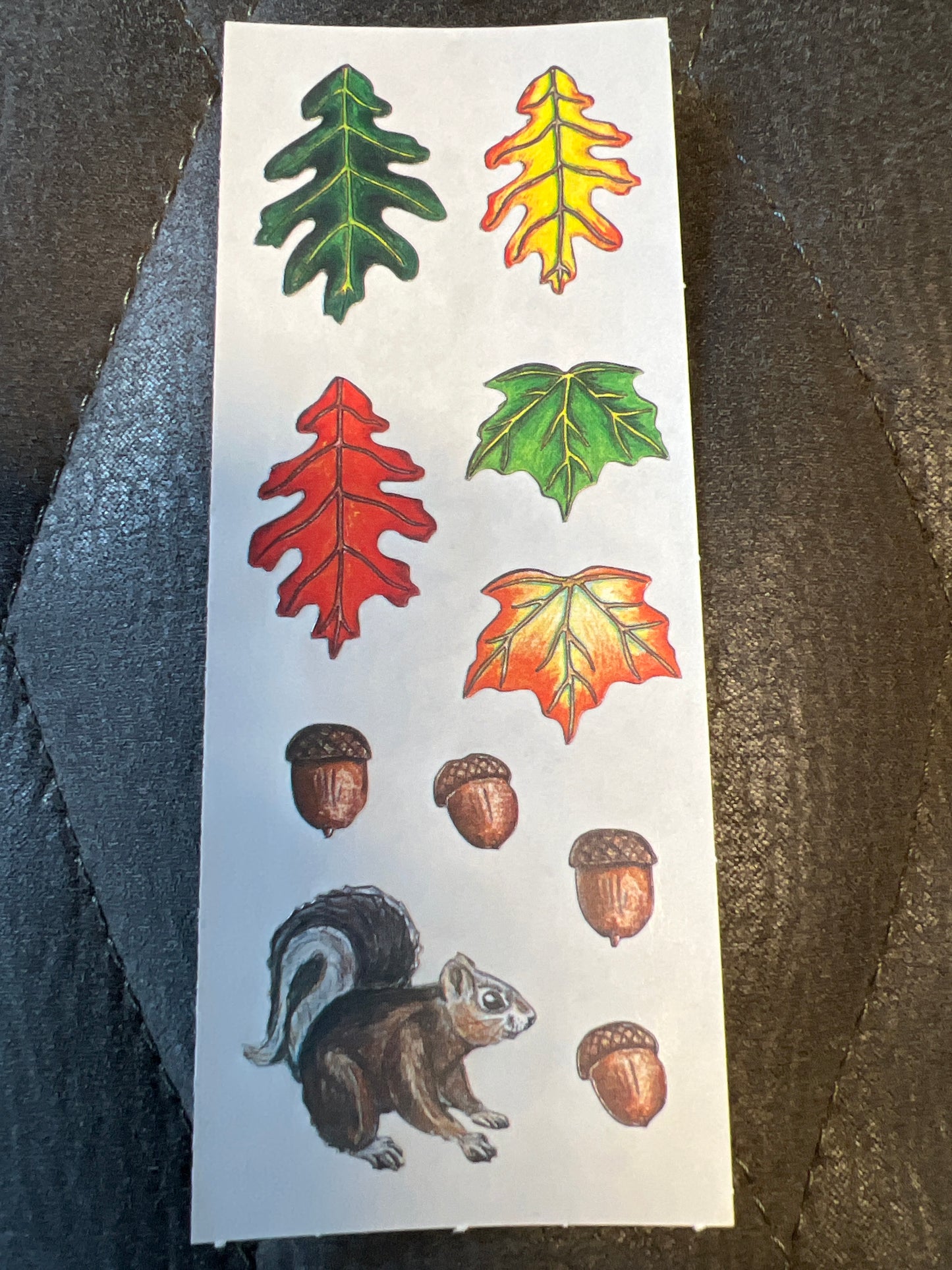 Creative Memories Stickers Wilderness Leaves, Squirrel new