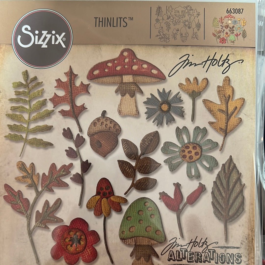 Sizzix Thinlets Funky Foliage