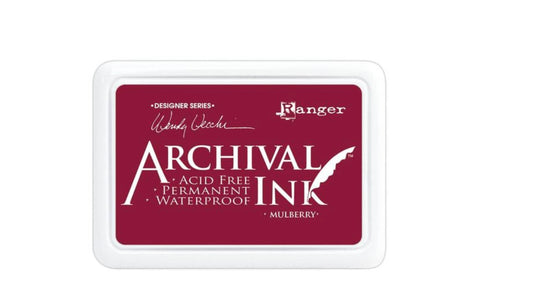 Archival Ink Pads Mulberry cardmaking