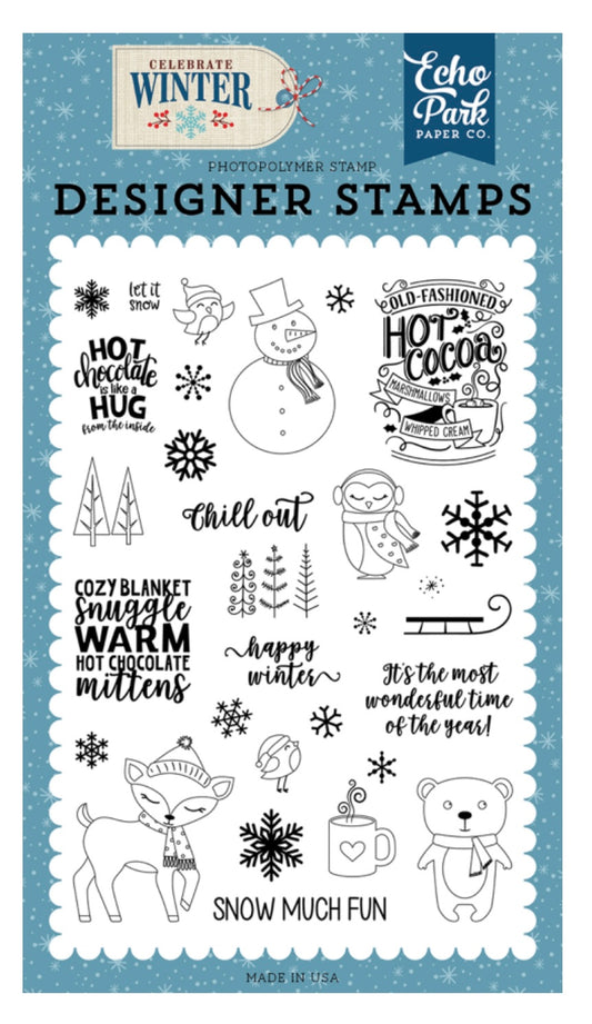 New! Celebrate Winter Stamps