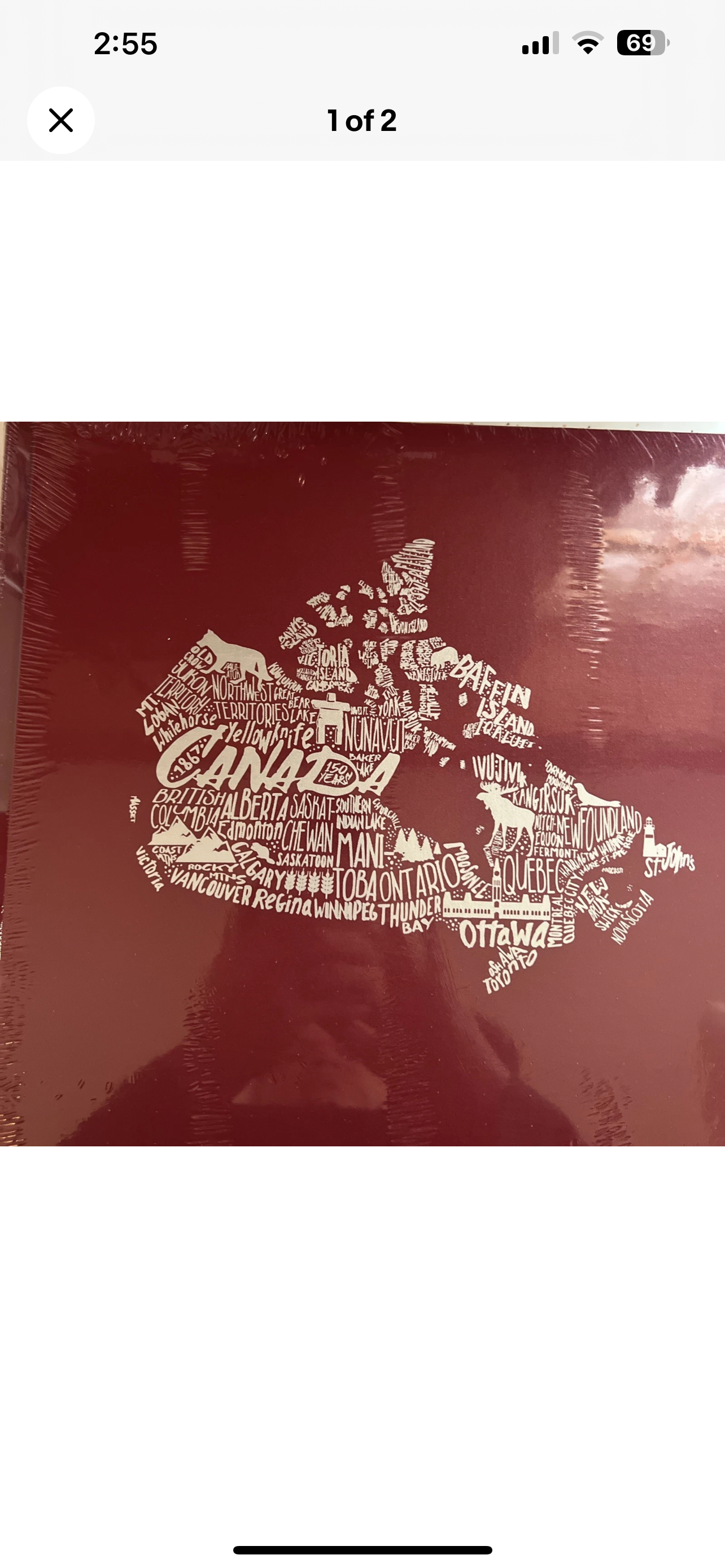 Creative Memories 12x12 Coverset Album Celebrate Canada New