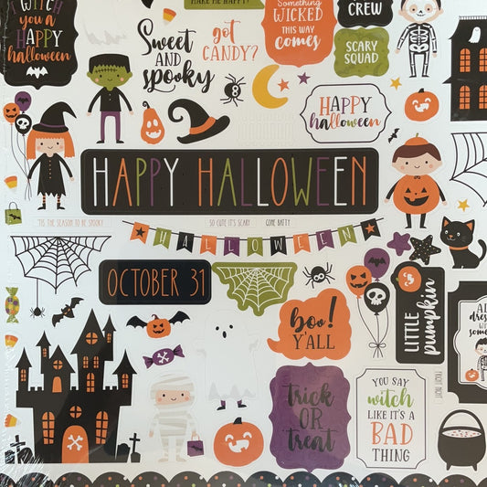 Echo Park Element Stickers Halloween Magic HMA249014