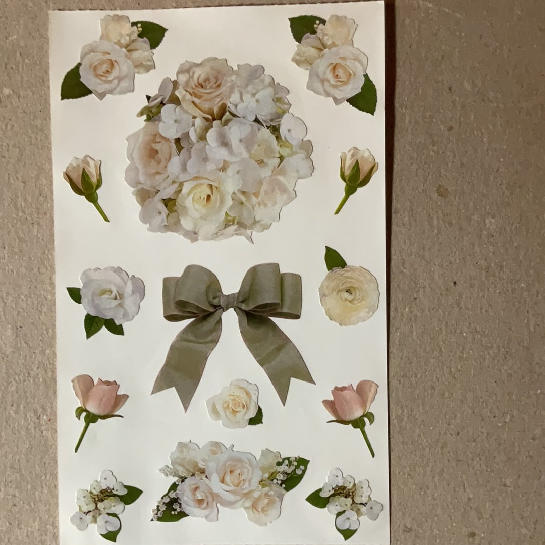 Mrs. Grossman’s Large Stickers Wedding Flowers