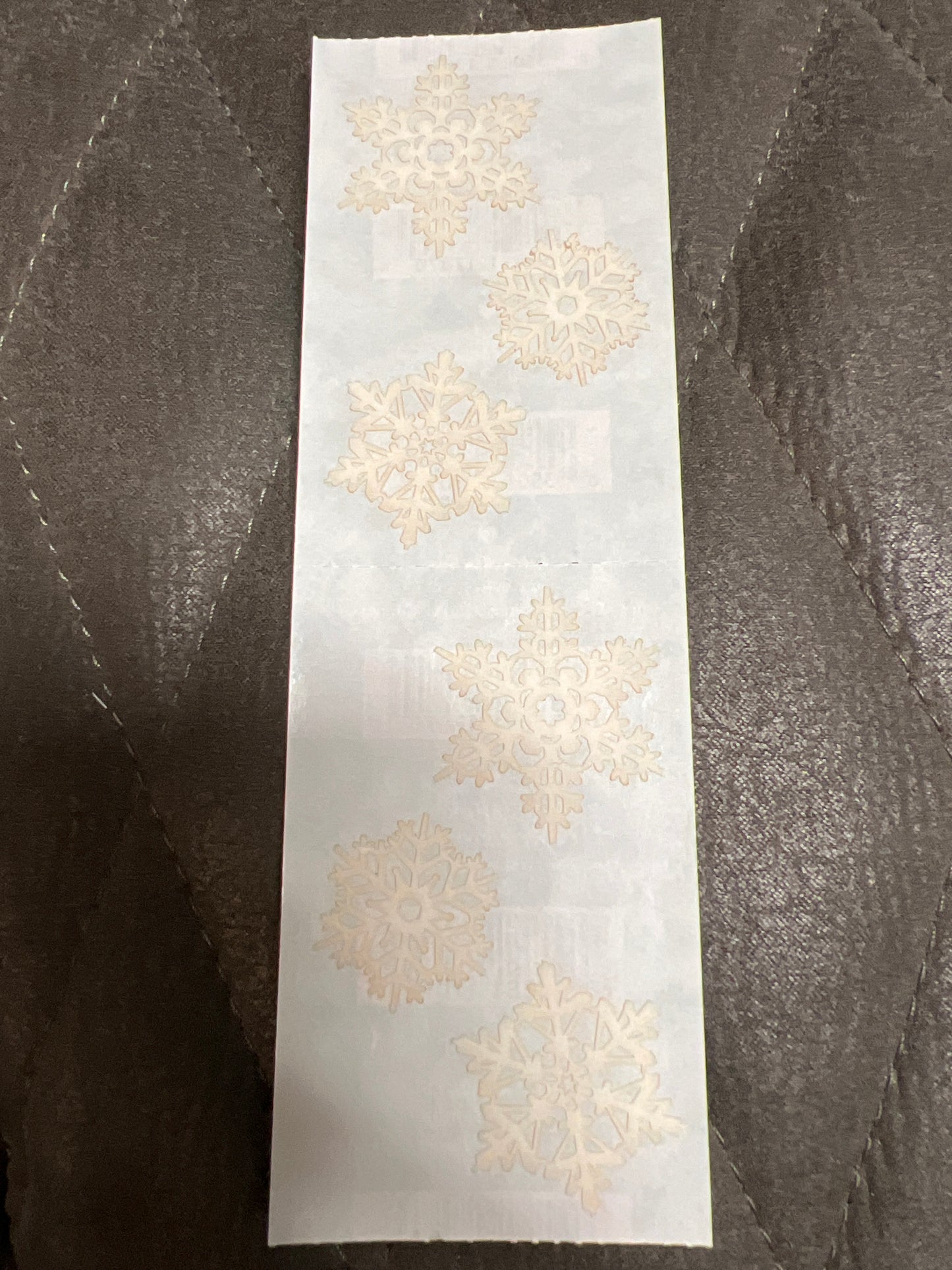 Mrs. Grossman’s Stickers Winter Snowflakes New