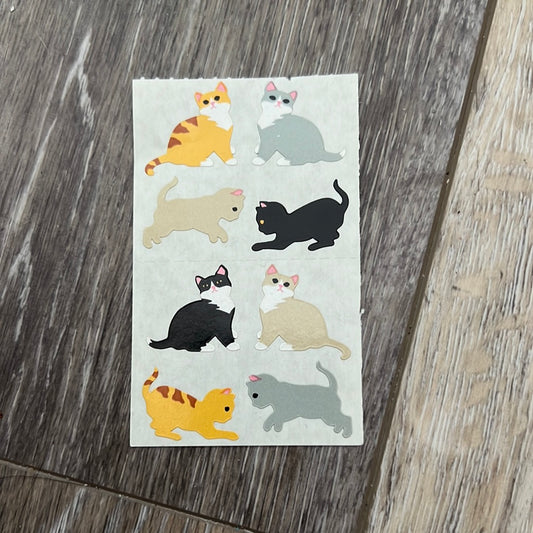 Mrs. Grossman’s Stickers Pets Kittens 1/2 sheet