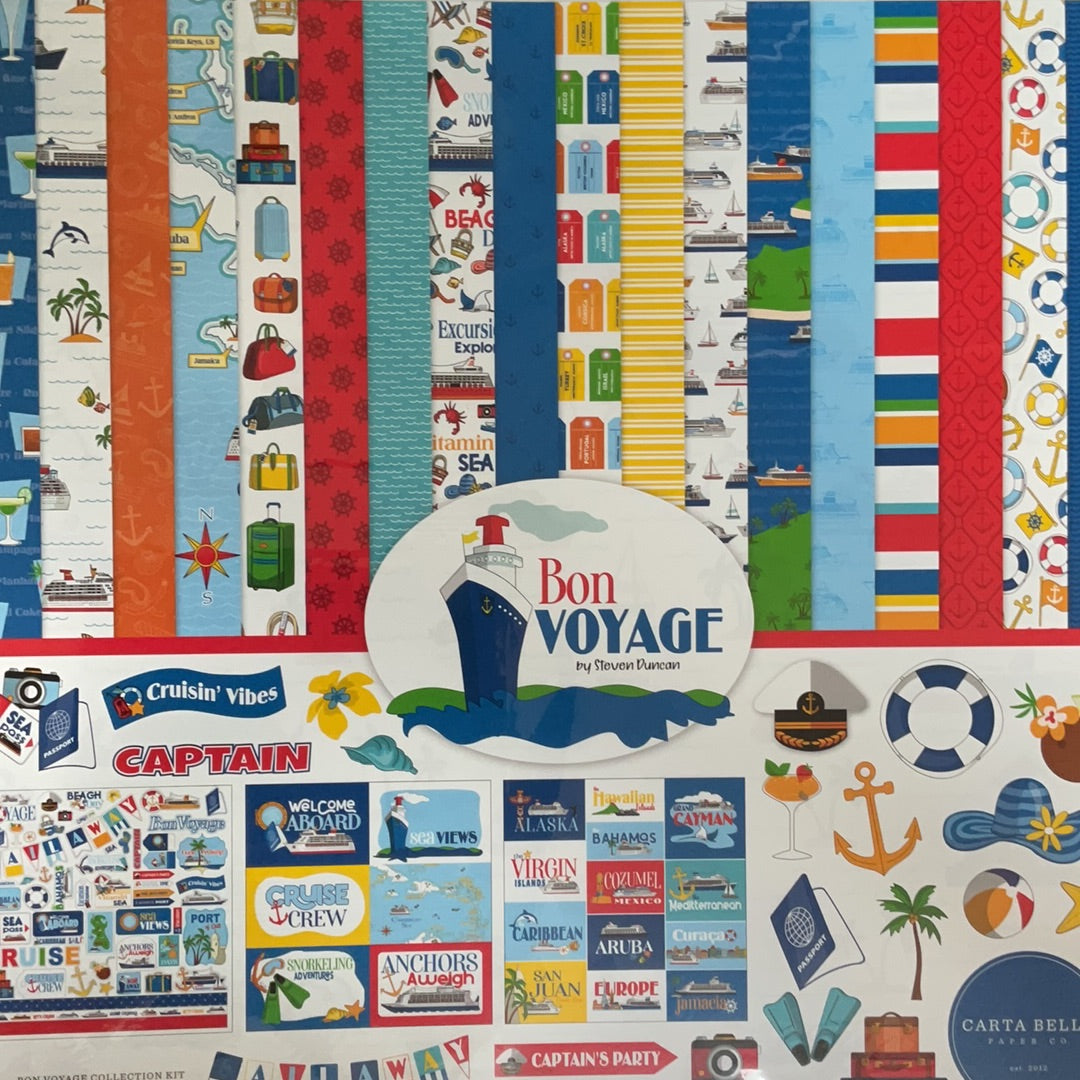 Echo Park Bon Voyage Collection CBBV161016