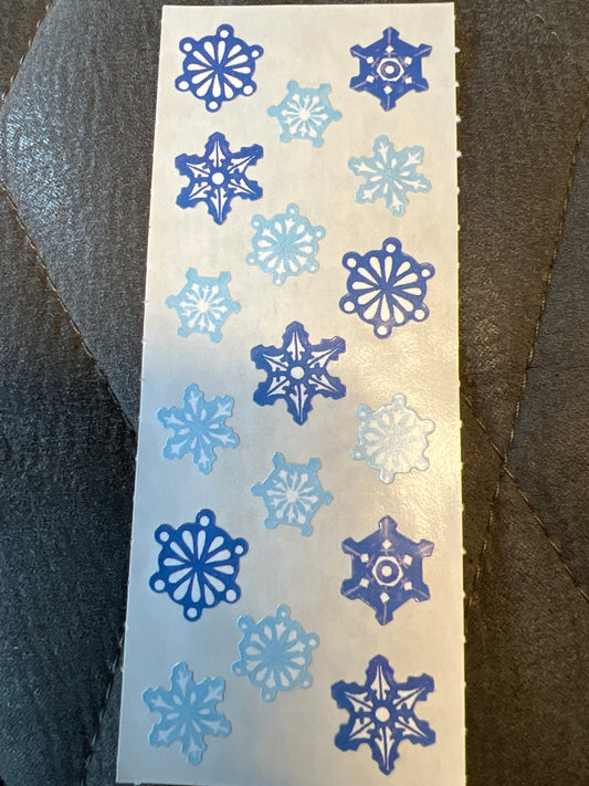 Creative Memories Stickers Sprinkle Winter Snowflakes new