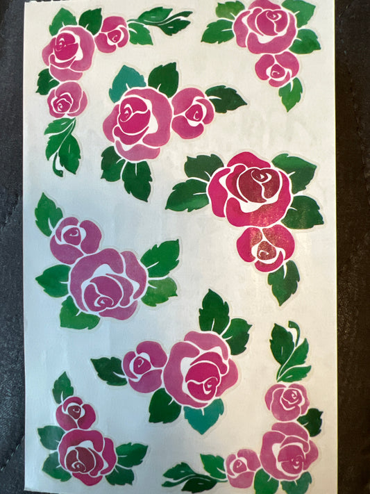 Mrs. Grossman’s Large Stickers Posh Roses New