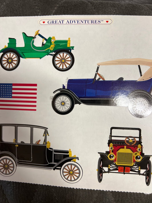 Mrs. Grossman’s Extravagant Stickers Model T Cars New