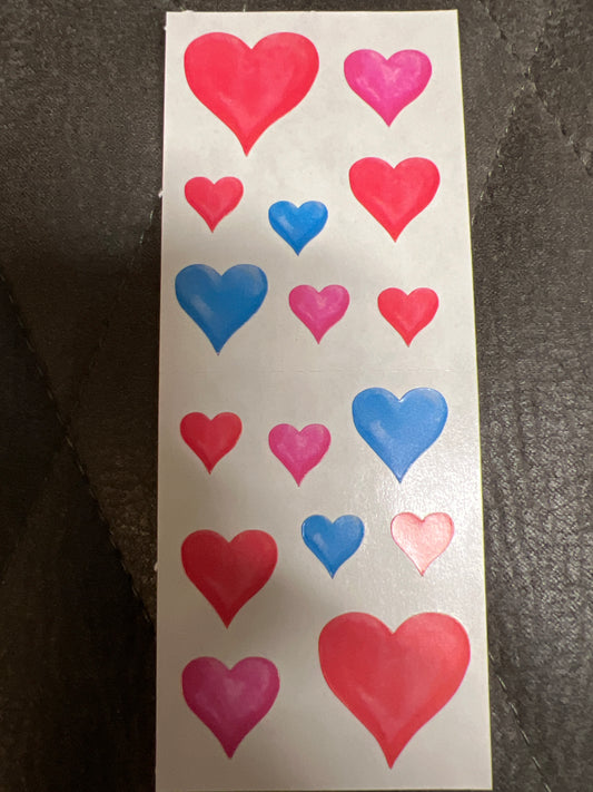 Creative Memories Stickers Variety Hearts Valentines new