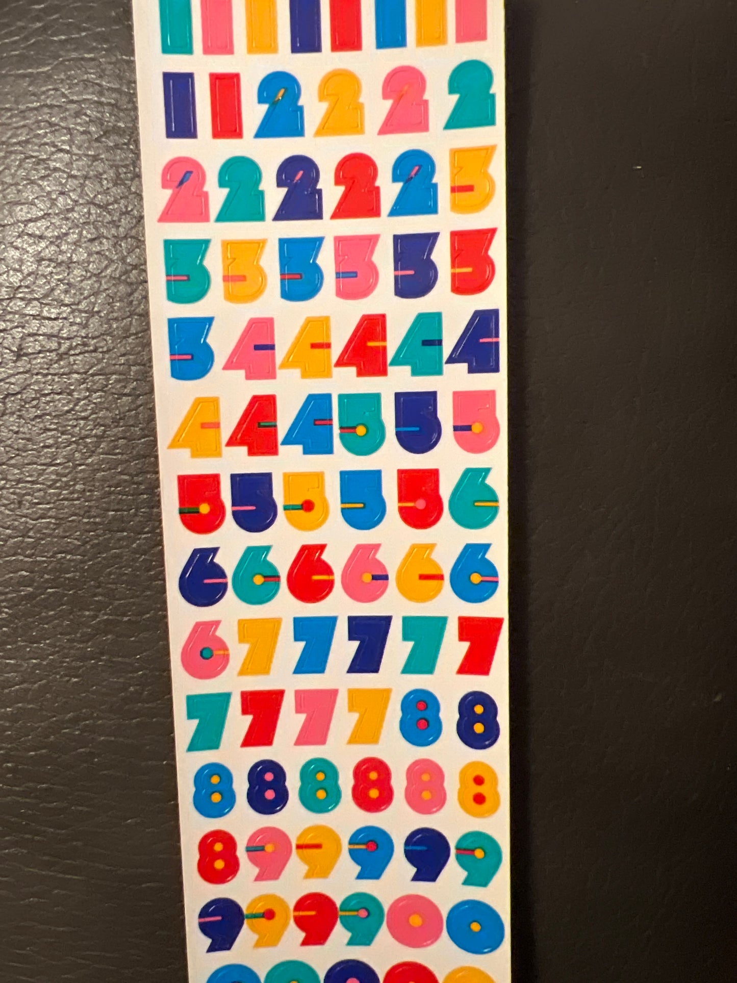 Mrs. Grossman’s Stickers Bright Numbers New