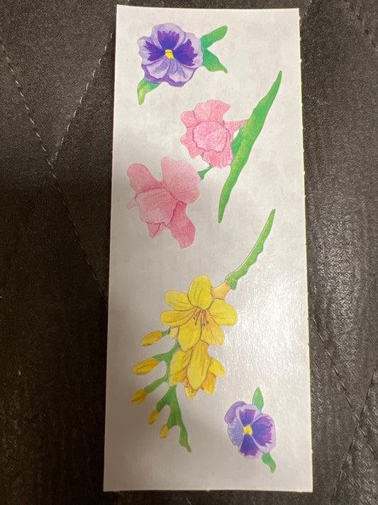 Creative Memories Stickers Variety Flowers new