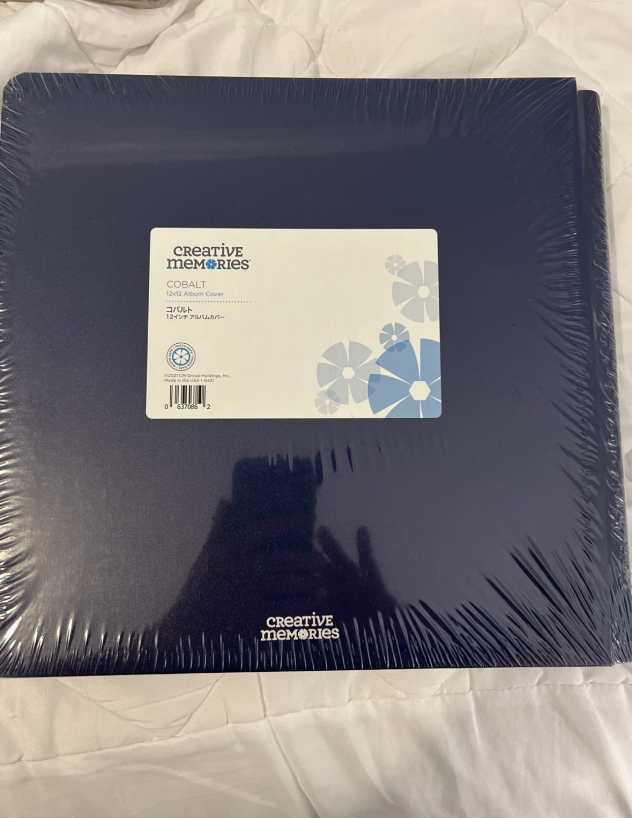 Creative Memories 12x12 Coverset Album Colbalt New