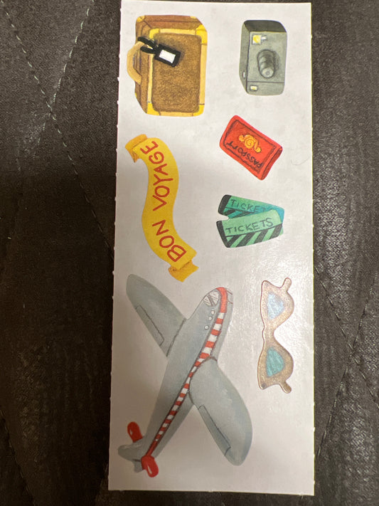 Creative Memories Stickers Variety Travel new