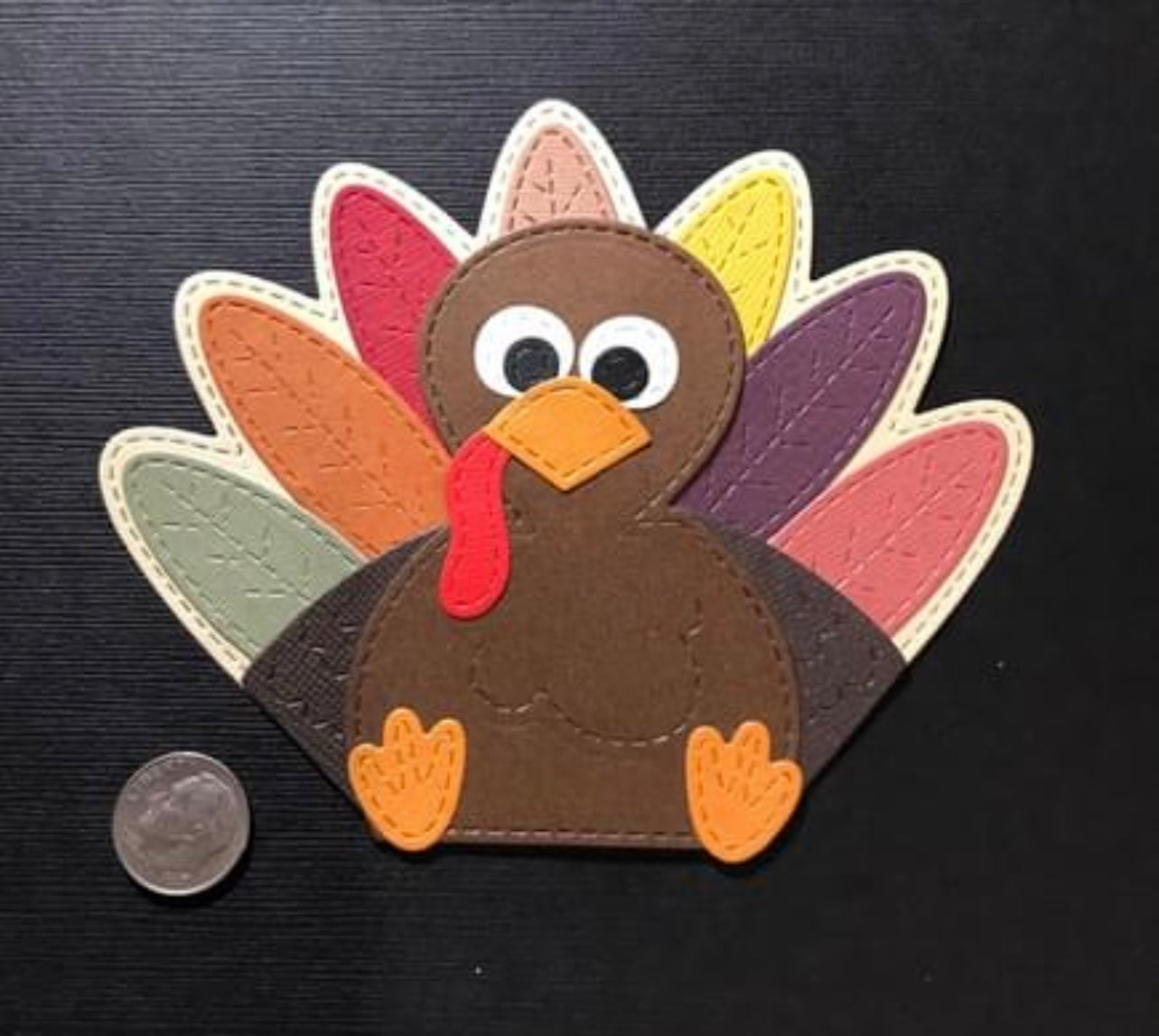 Turkey Die Cuts Thanksgiving