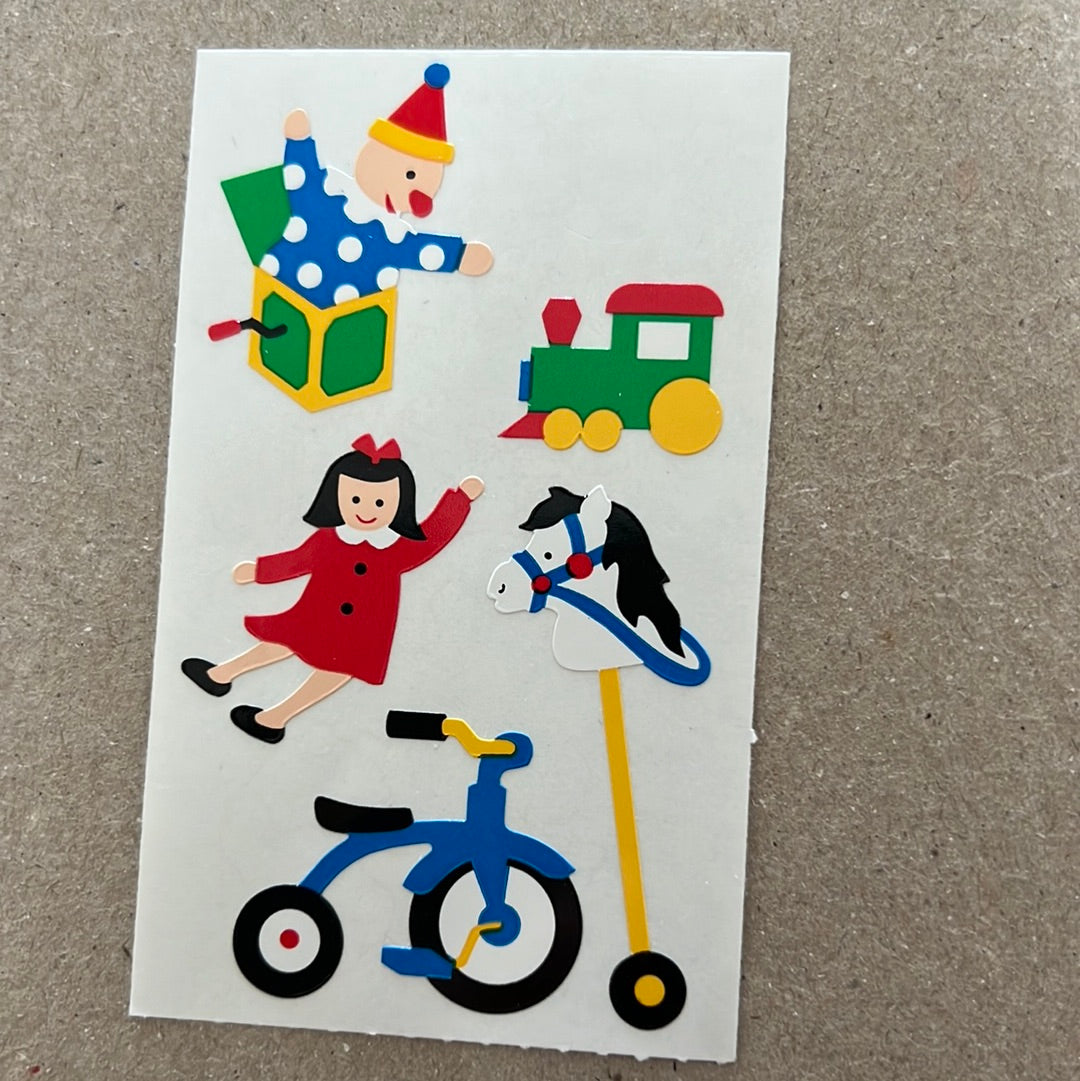Mrs. Grossman’s Stickers Toys 1/2 Sheet