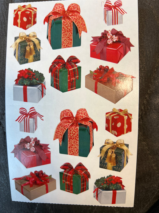 Mrs. Grossman’s Large Stickers Christmas Gifts New