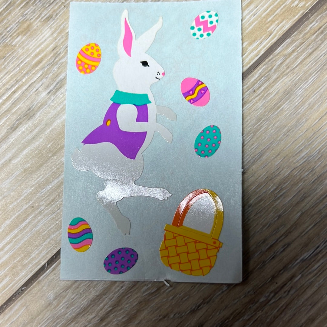 Mrs. Grossman’s Stickers Easter Bunny 1/2 Sheet
