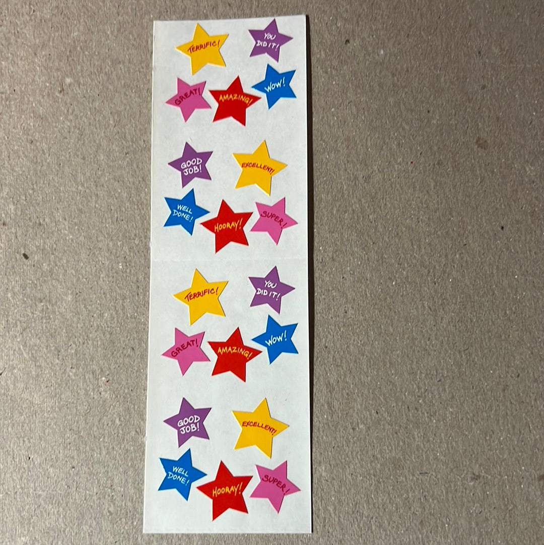 Mrs. Grossman’s Stickers Terrific Stars