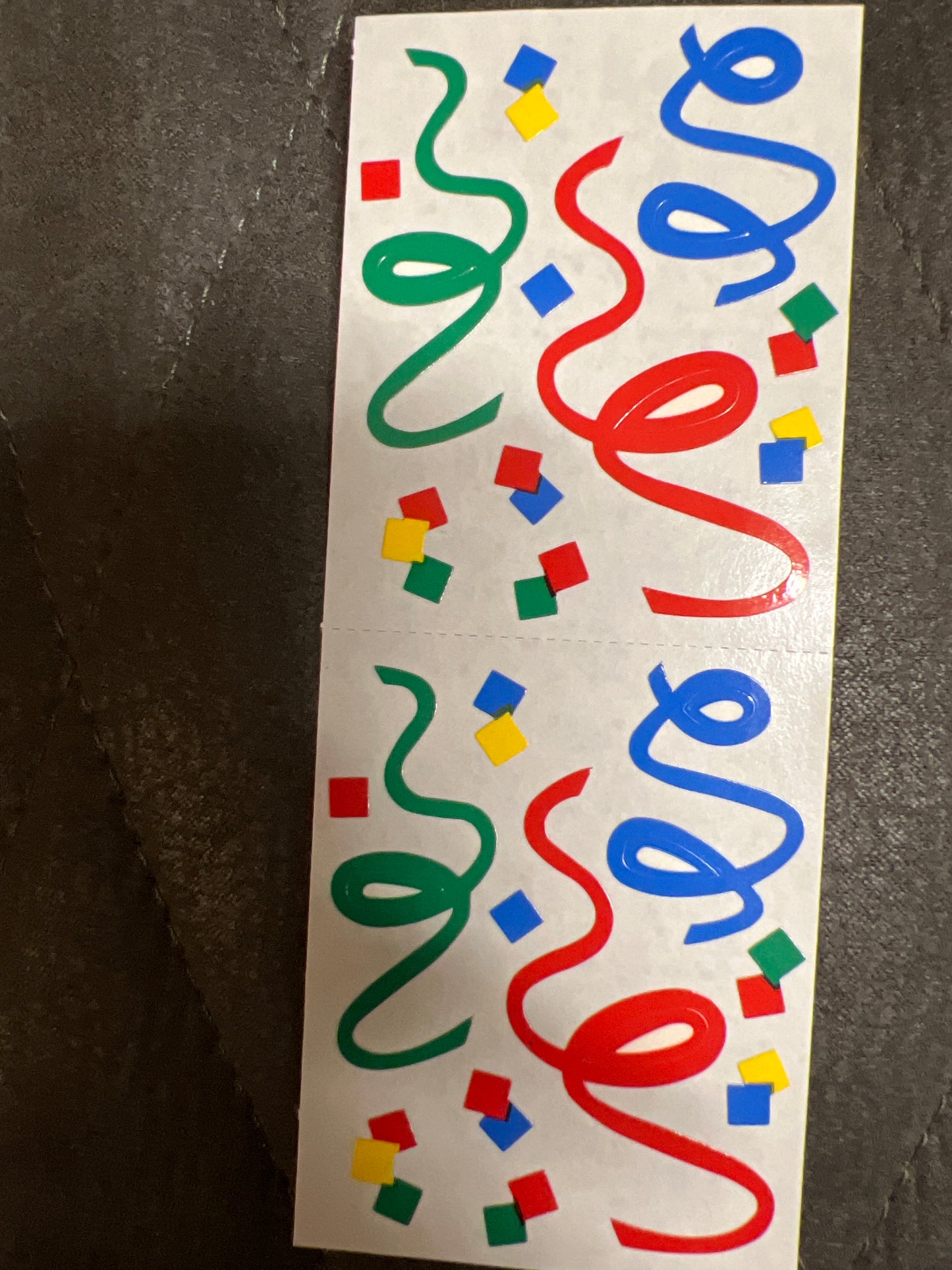 Creative Memories Stickers Introductory Confetti new
