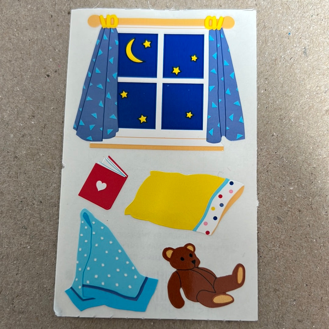 Mrs. Grossman’s Stickers Nighty Night 1/2 Sheet