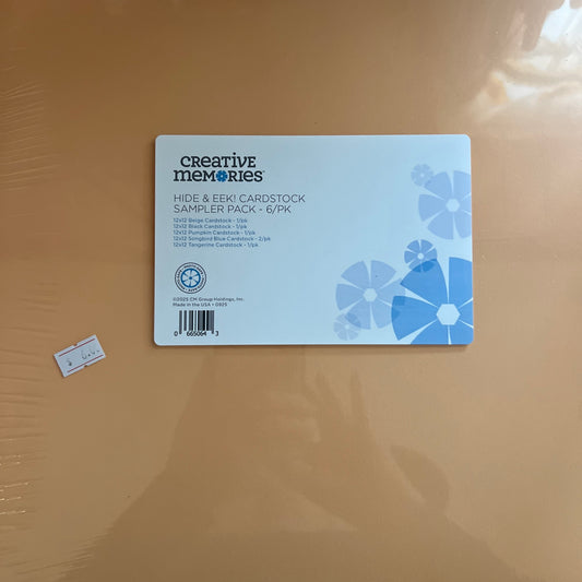 Creative Memories Hide & Eek! Cardstock Paper Pack New