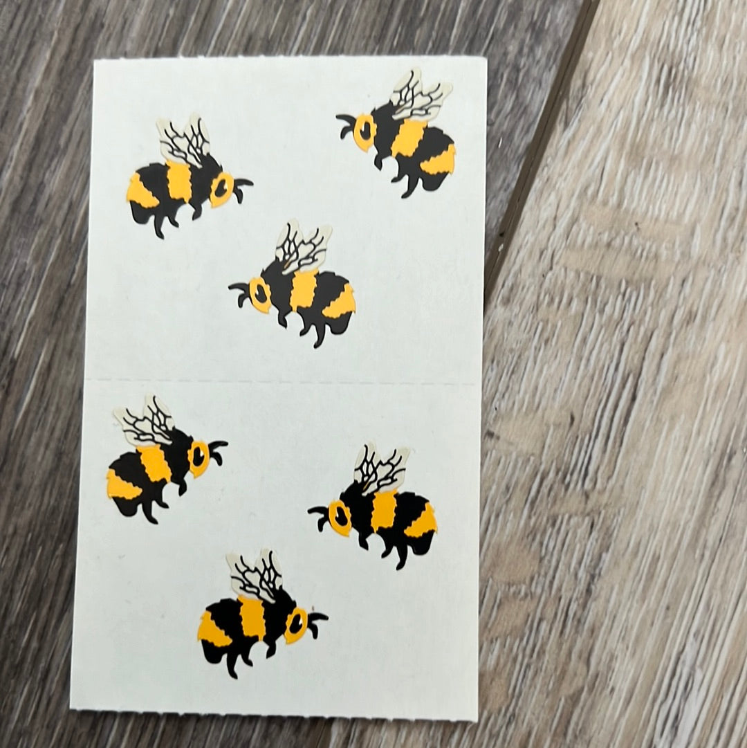Mrs. Grossman’s Stickers Bees 1/2 Sheet