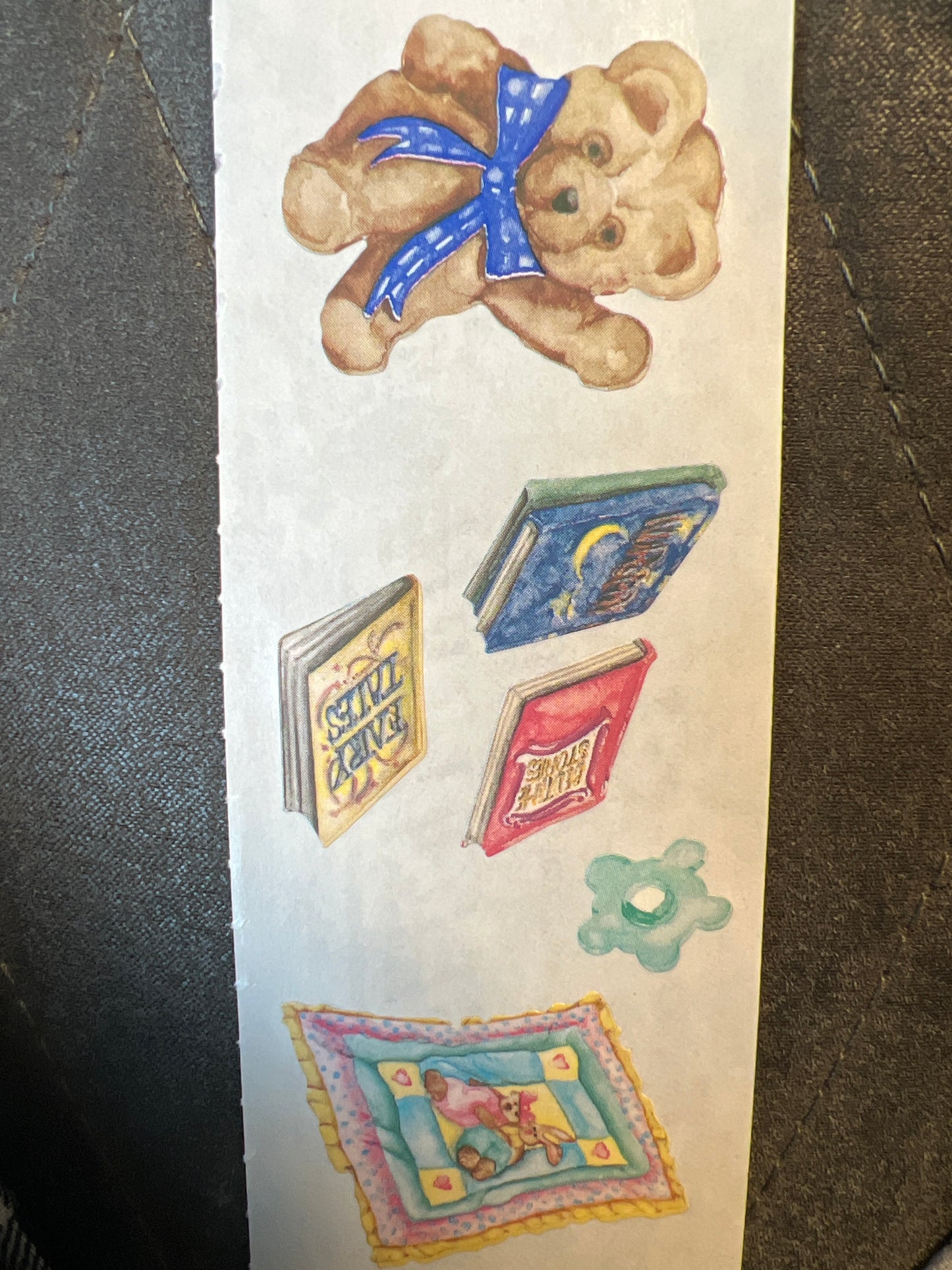 Creative Memories Stickers Boys First Years Bear, Blanket, Book new