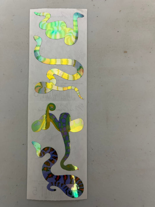 Mrs. Grossman’s Stickers Reptiles Opal Snakes