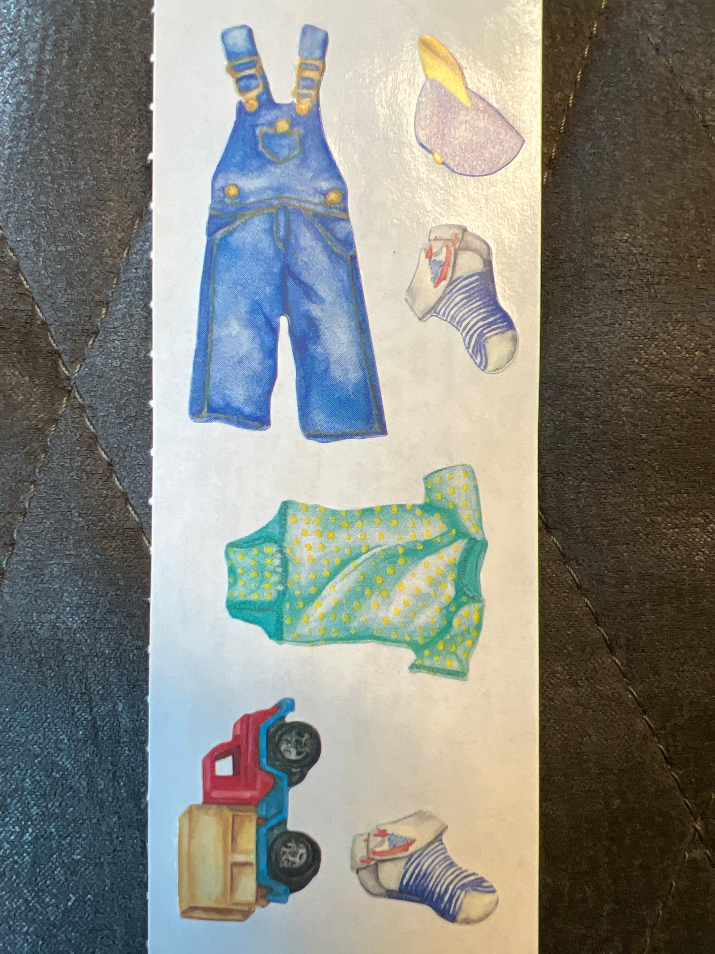 Creative Memories Stickers Boys First Years Clothes new
