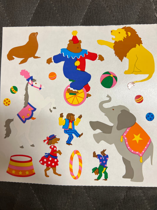 Mrs. Grossman’s Extravagant Stickers Circus New