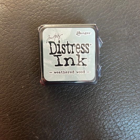 Distress Ink Weathered Wood mini