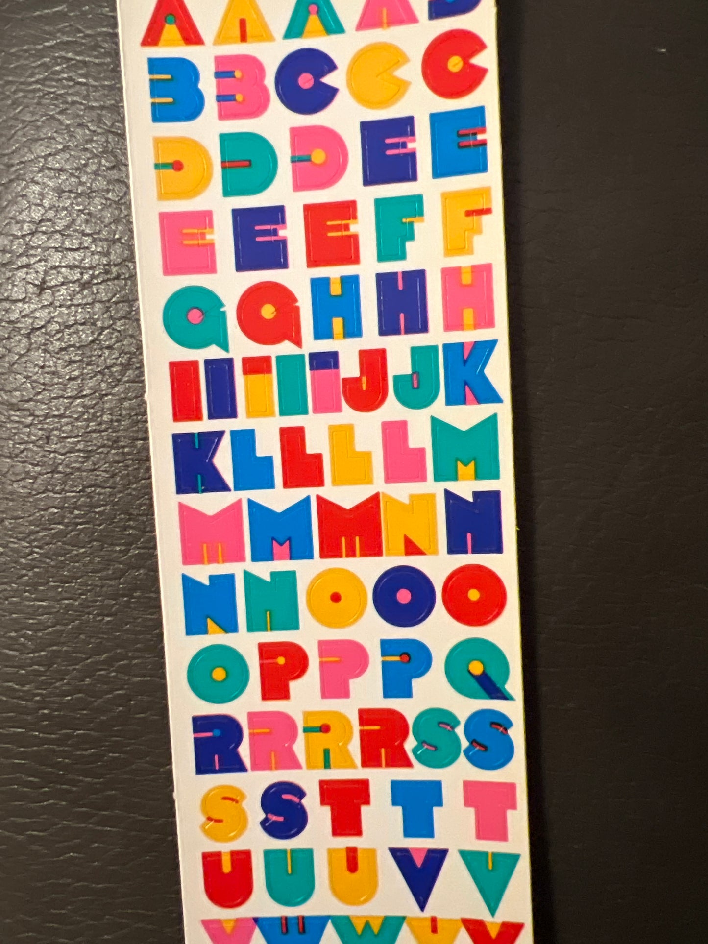 Mrs. Grossman’s Stickers Bright Alphabet New