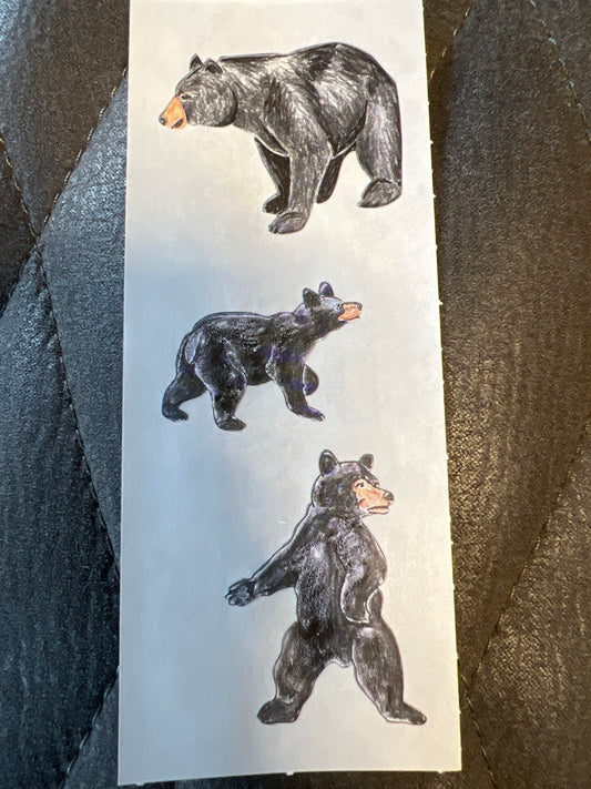 Creative Memories Stickers Wilderness Bears new
