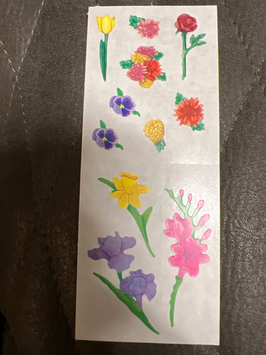 Creative Memories Stickers Variety Flowers new