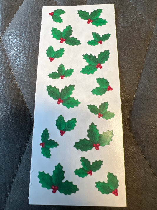 Creative Memories Stickers Sprinkle Holly Christmas new