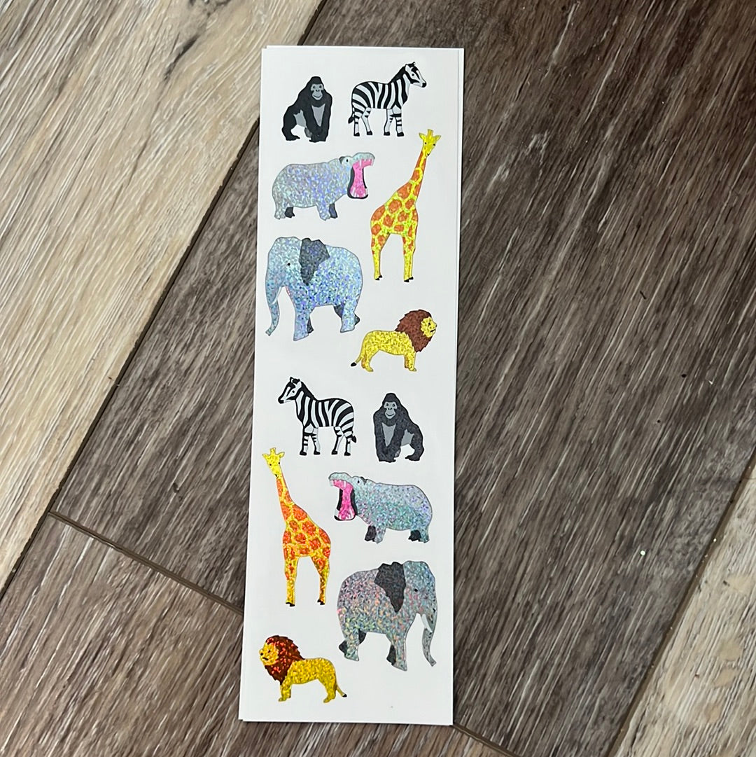 Mrs. Grossman’s Stickers Bright African Animals