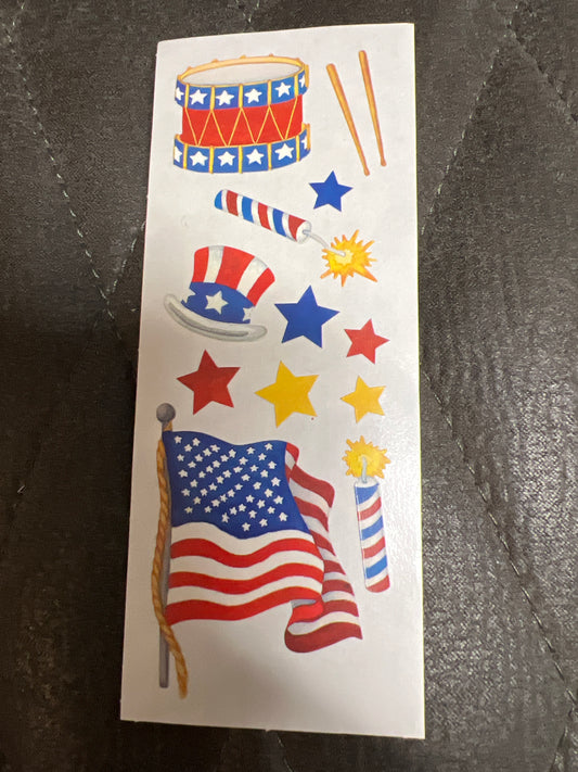 Creative Memories Stickers Happenings 4th of July new