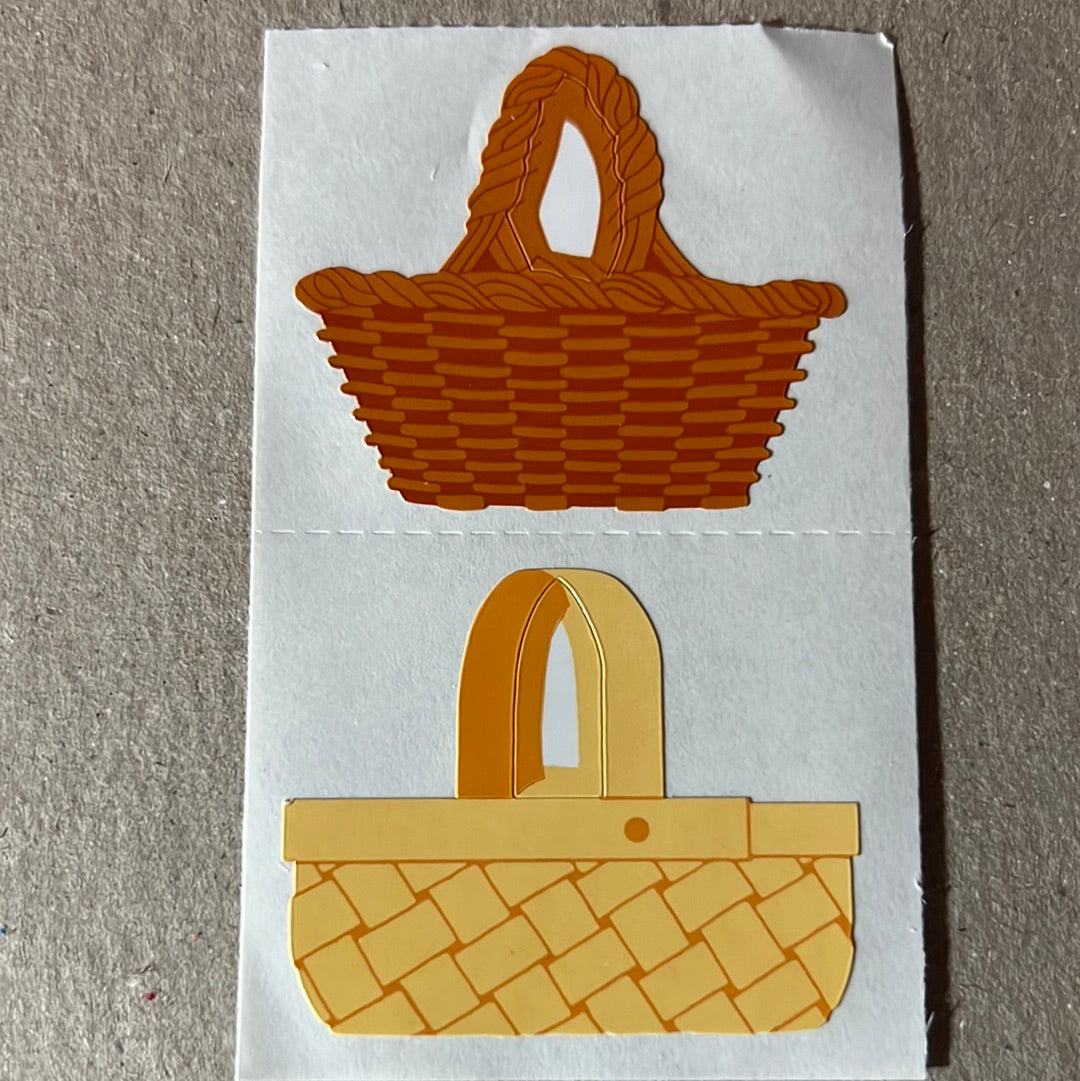 Mrs. Grossman’s Stickers Baskets 1/2 Sheet